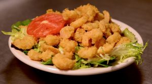 Fried Shrimp Salad